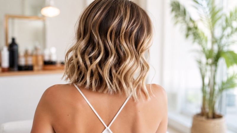 Carré sur cheveux fins :