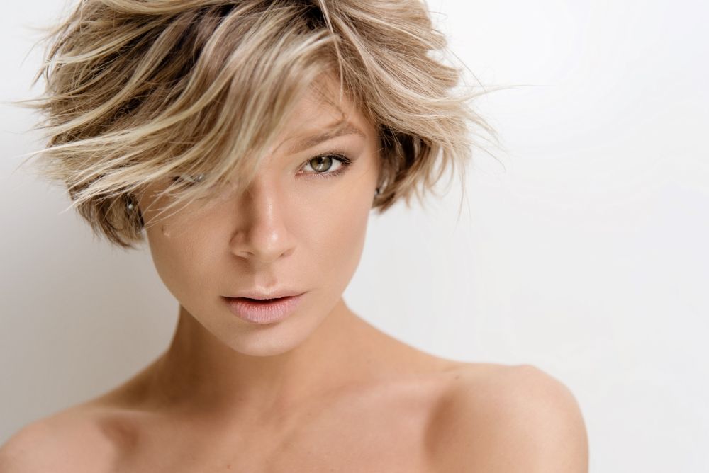 balayage cheveux courts