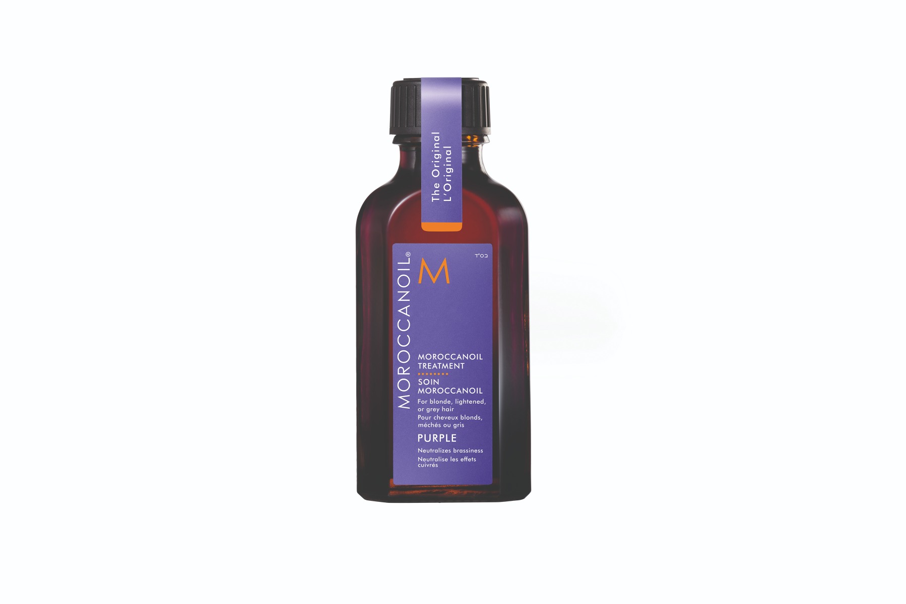 Soin Moroccanoil Purple - Cheveux blonds, éclaircis ou argentés - 50 ml 