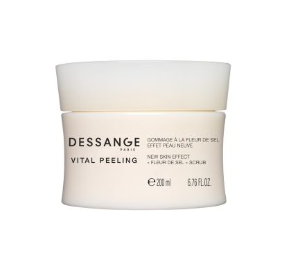 Gommage à la fleur de sel effet peau neuve