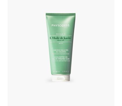 Masque à l'huile de karité - nutrition et protection