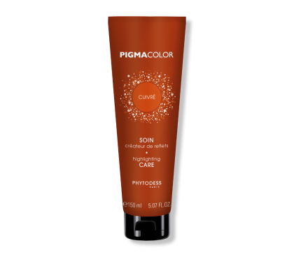 Soin créateur de reflets cuivré - cheveux blonds foncés à châtains 