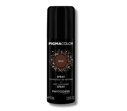 Spray correcteur de racines brun