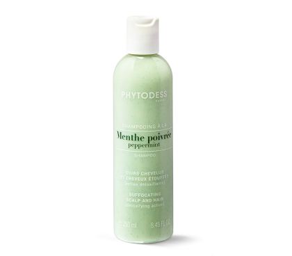 Shampooing à la menthe poivrée - Action détoxifiante