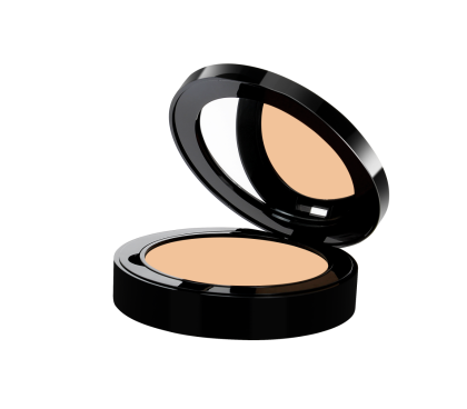 Fond de teint et poudre compacte éclat - Beige