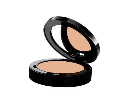 Fond de teint et poudre compacte éclat - Beige tan