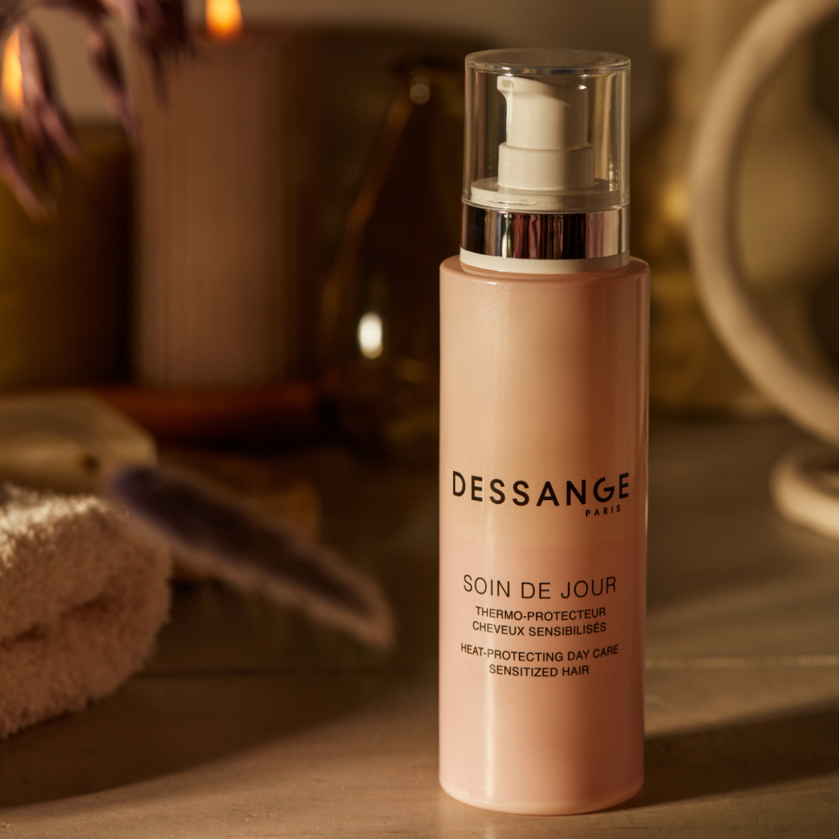 Soin de jour thermo-protecteur - cheveux sensibilisés