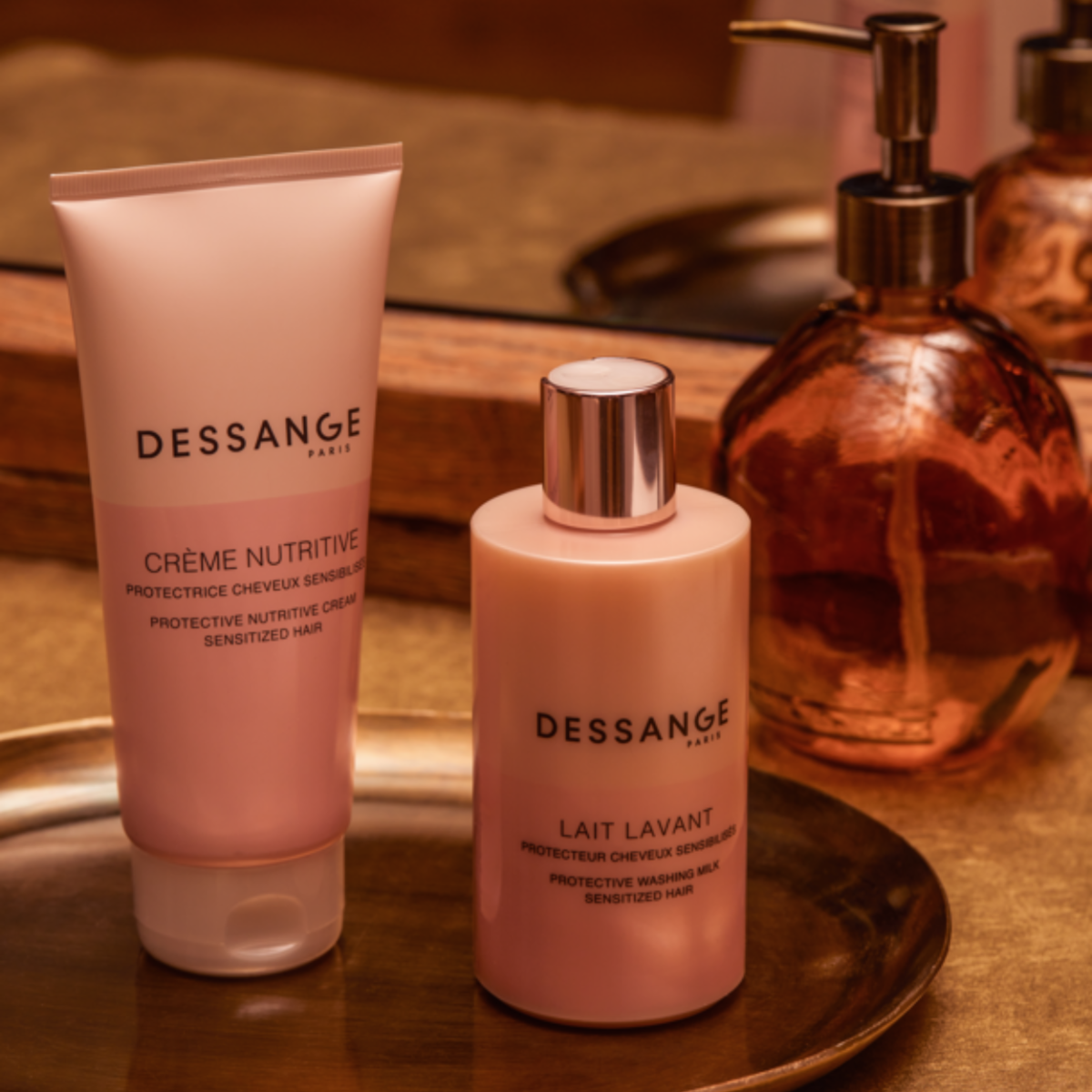 Lait lavant protecteur cheveux sensibilisés 