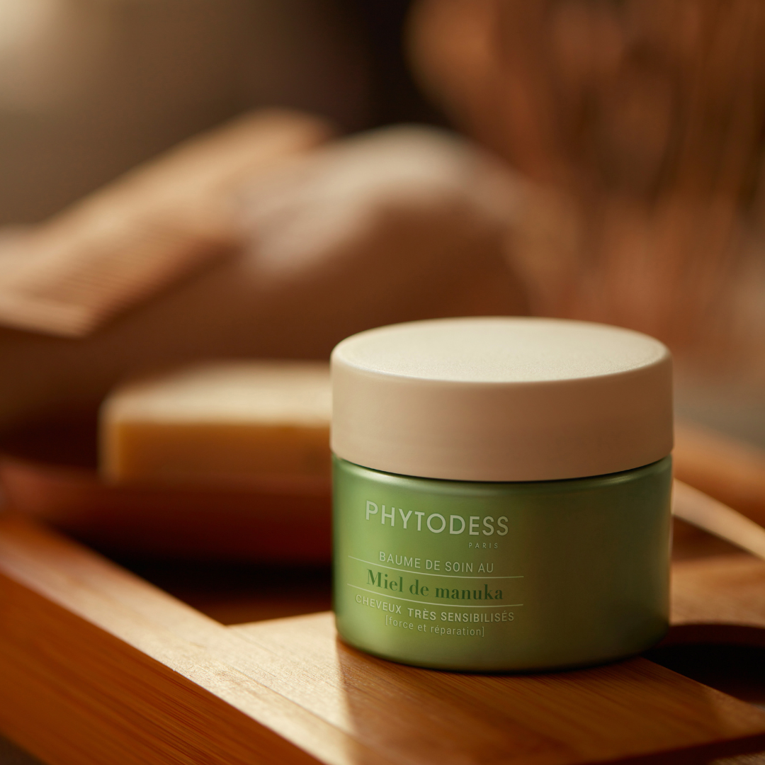 Baume de soin au miel de Manuka - force et réparation cheveux très sensibilisés