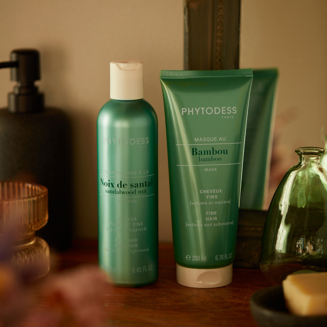 Masque au bambou - Volume et matière