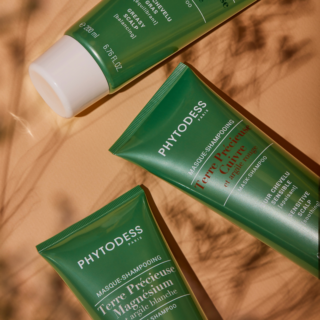 Magnésium et argile blanche - Masque-shampooing ressourçant Cuir chevelu normal à sec 