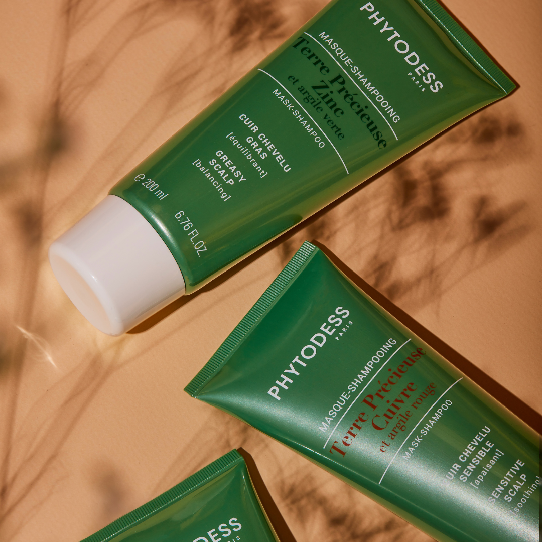 Zinc et argile verte - Masque-shampooing équilibrant Cuir chevelu gras