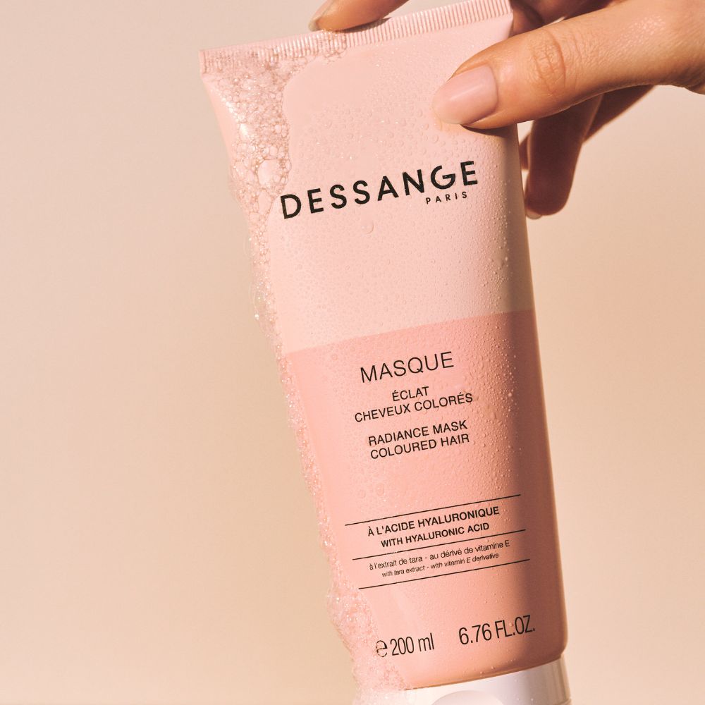 Masque éclat cheveux colorés 