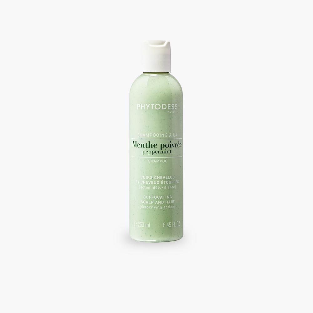 Shampooing à la menthe poivrée - Action détoxifiante