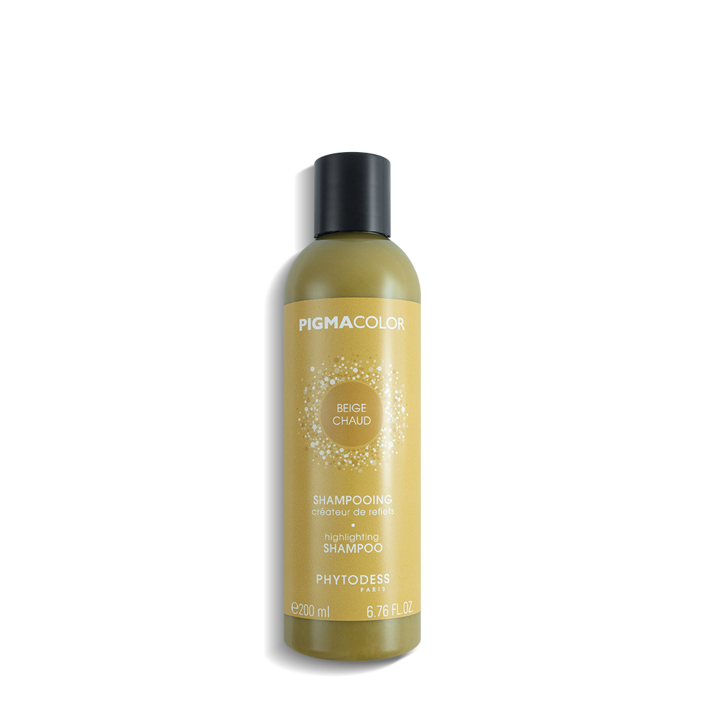 Shampooing créateur de reflets beige chaud - Cheveux blonds très clairs à blonds