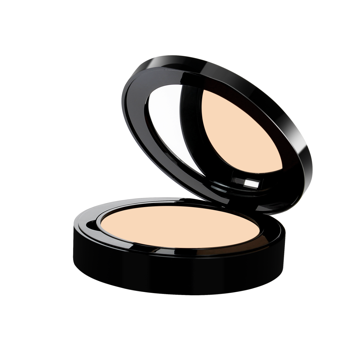 Fond de teint et poudre compacte éclat - Beige clair