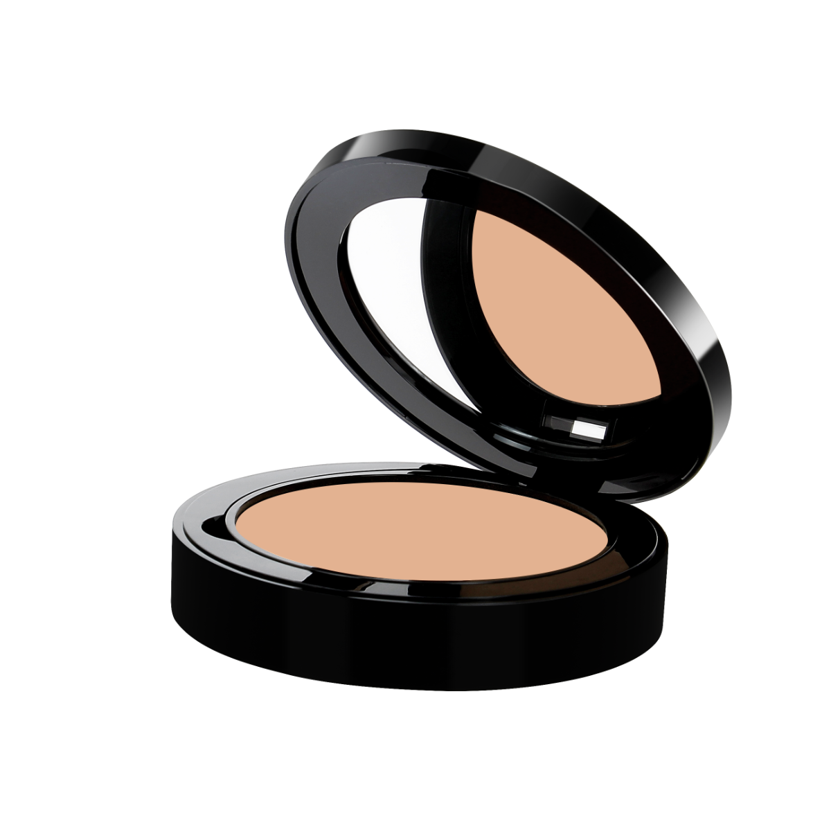 Fond de teint et poudre compacte éclat - Beige tan